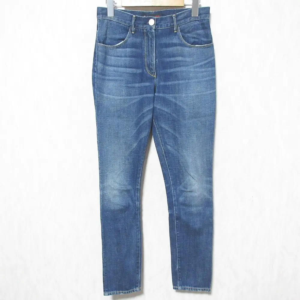 3×1 スリーバイワン アパルトモン 別注 34本限定 スリムテーパード デニムパンツ ジーンズ W27 ブルー