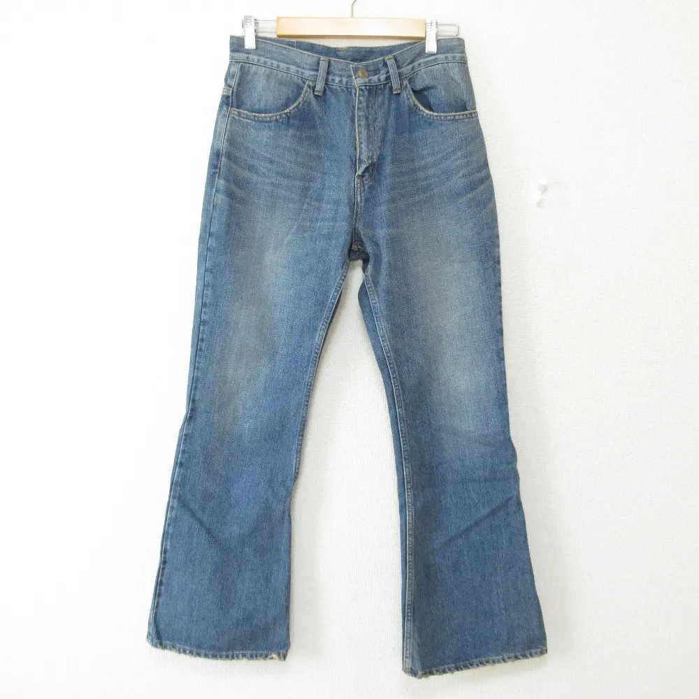 L'Appartement アパルトモン ドゥーズィエムクラス フレア デニムパンツ ジーンズ W29 ブルー