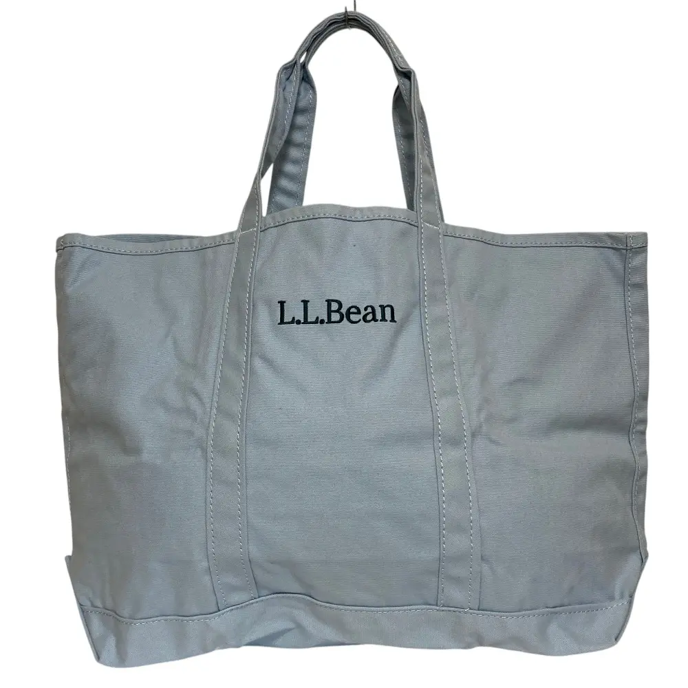 L.L.Bean エルエルビーン グローサリートート ビッグ キャンバス トートバッグ ライトブルー
