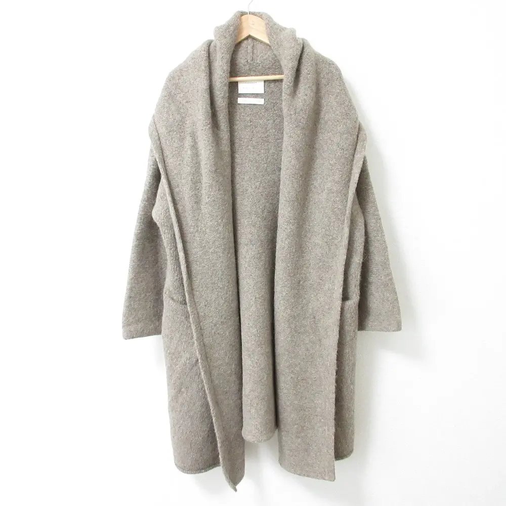 LAUREN MANOOGIAN ローレンマヌージアン CAPOTEコート ガウンコート サイズF モカ