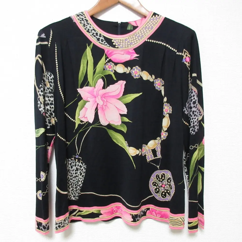 LEONARD SPORT レオナールスポーツ アルファベット柄 ショートスリーブ