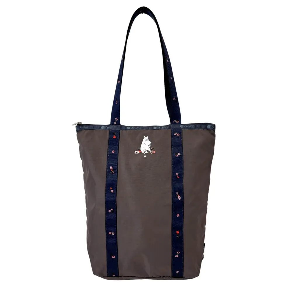 LeSportsac レスポートサック オール ナイス シングス ムーミンコラボ ナイロントートバッグ ブラウン