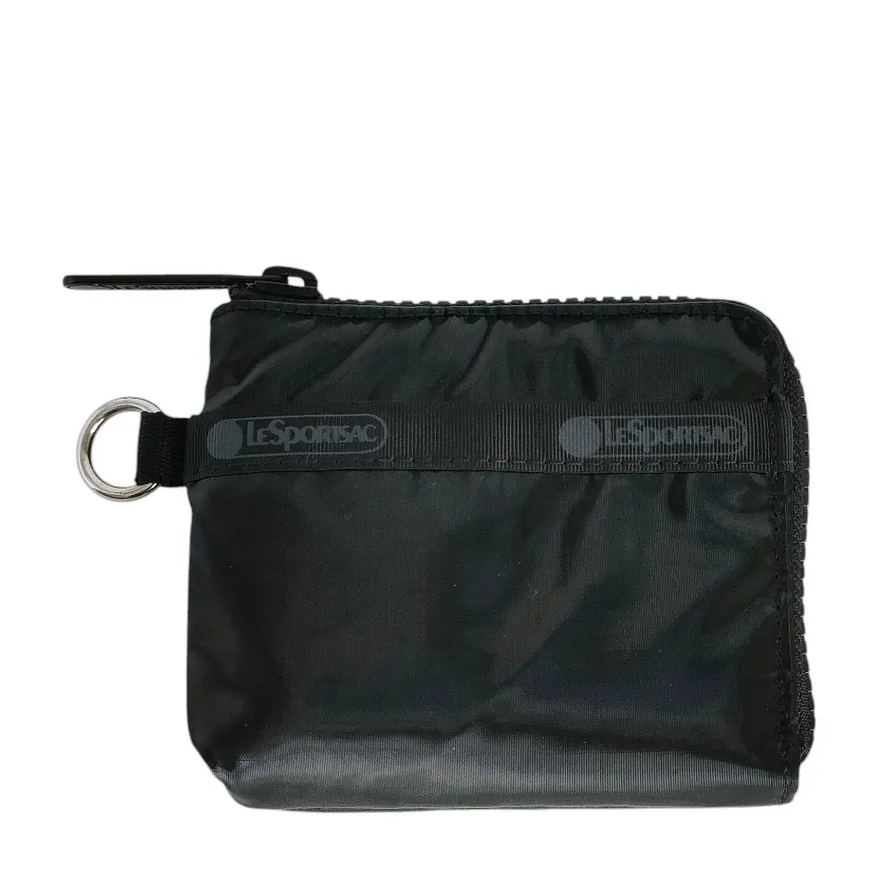 LeSportsac レスポートサック L字ファスナー コインウォレット コンパクトウォレット 財布 ブラック