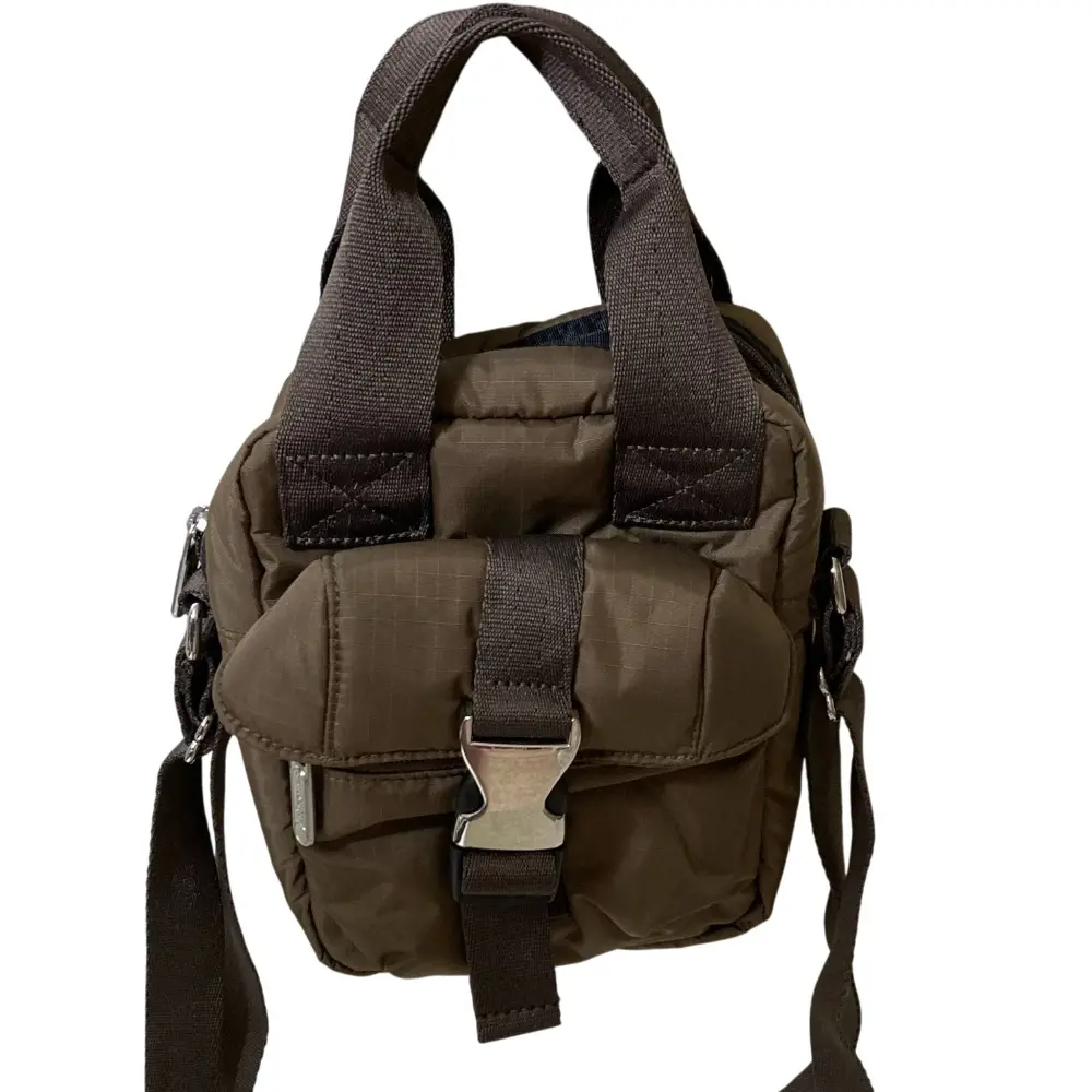LeSportsac レスポートサック パフィーミニバッグ ショルダーバッグ ブラウン