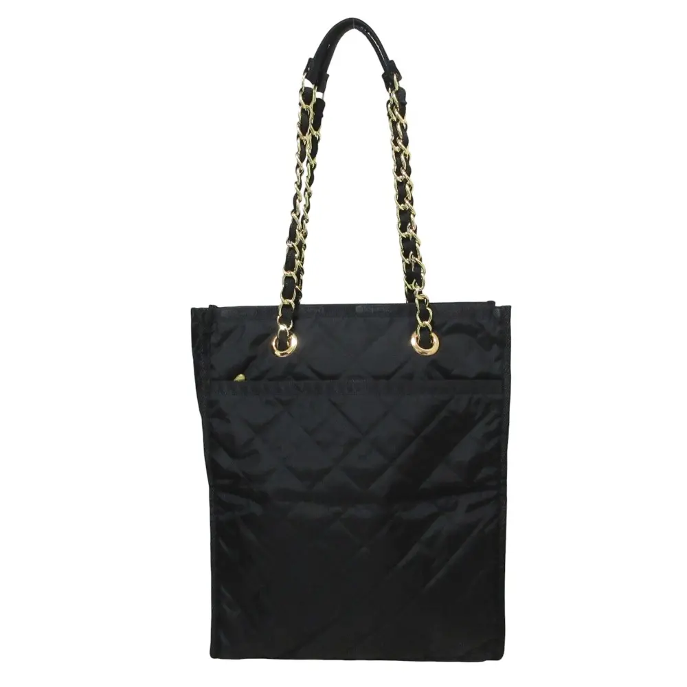 LeSportsac レスポートサック CHAIN N/S TOTE チェーンショルダー トートバッグ ブラック