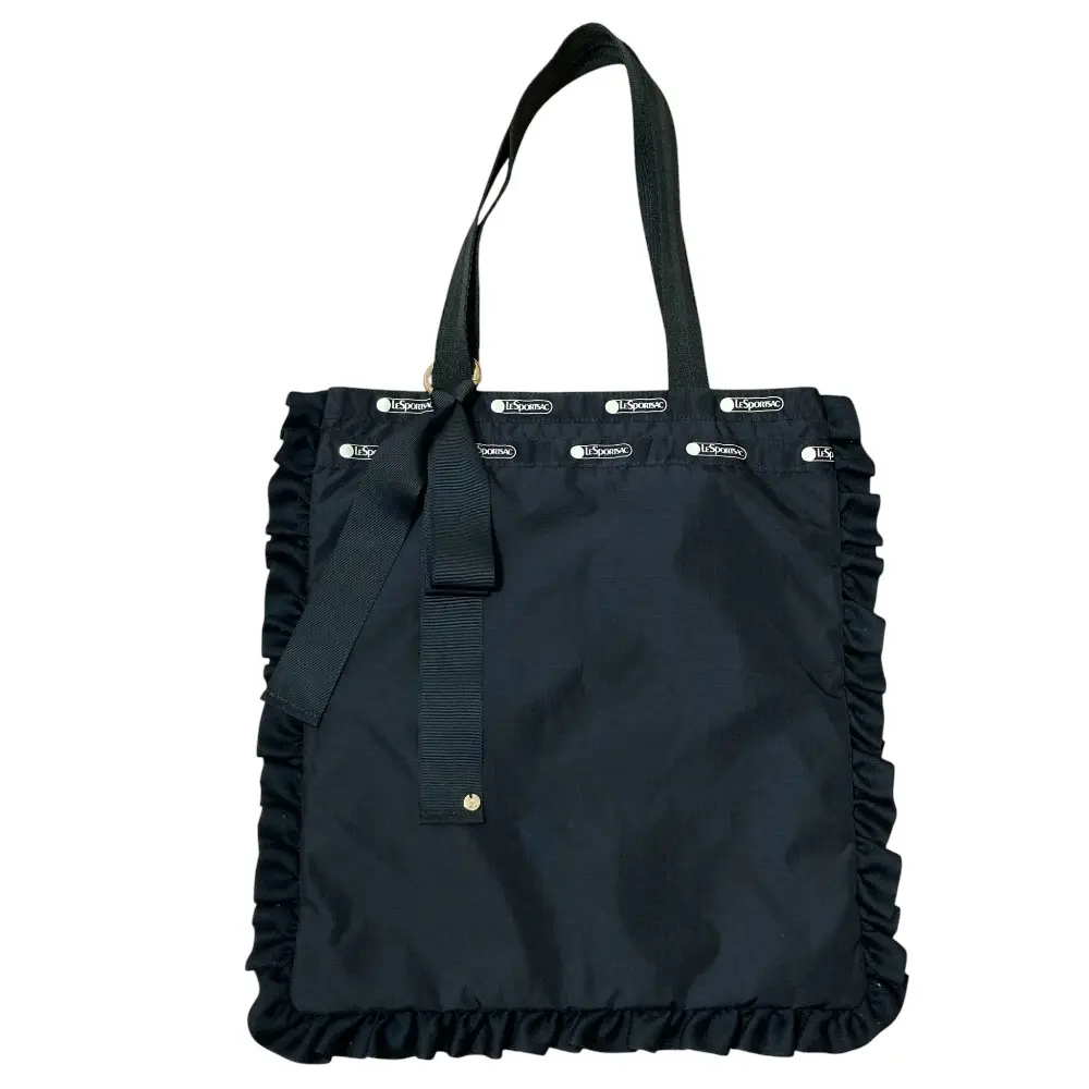 Lesportsac レスポートサック LANVIN en Bleu ランバンオンブルー コラボ トートバッグ ブラック