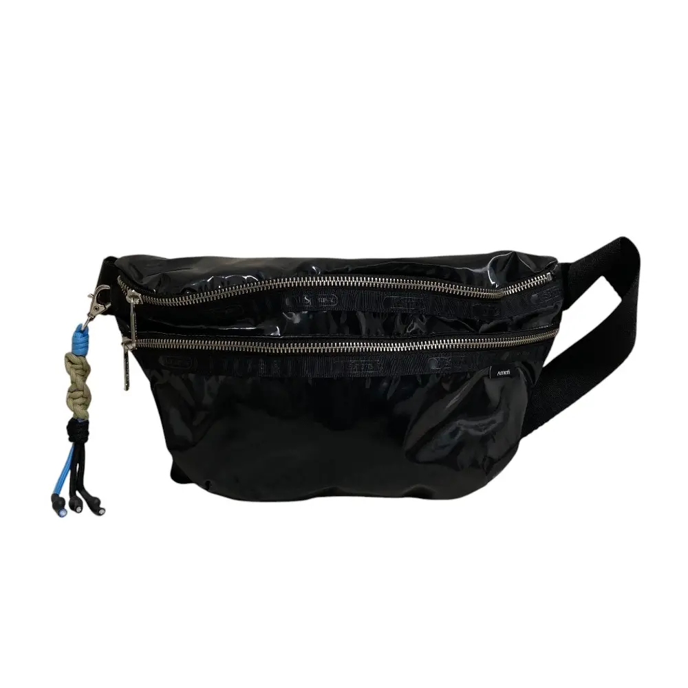 LeSportsac × AMERI レスポートサック アメリ コラボ DX Belt Bag ボディバッグ ウエストバッグ ブラック