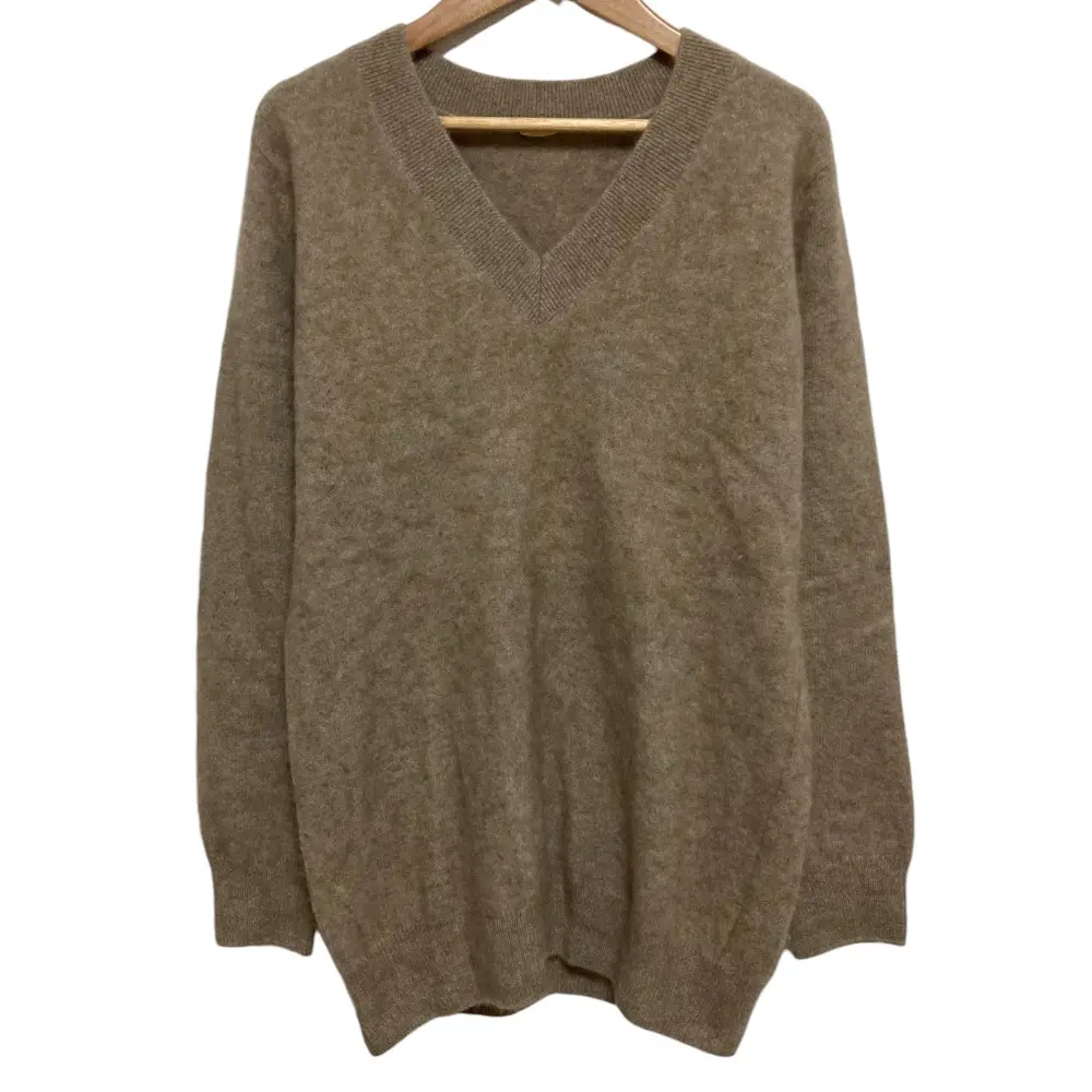 Lisiere L'Appartement リジェール アパルトモン Cashmere V/N Knit カシミヤ100％ Vネック ニット セーター ブラウン