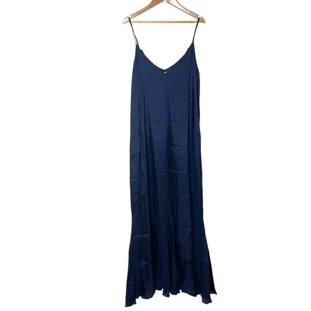 22SS Lisiere リジエール New Wash Maxi One Piece ドレス ワンピース 22040560105310 ネイビー