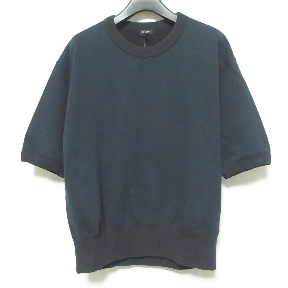 24AW LOEFF ロエフ ユナイテッドアローズ コットン ショートスリーブ スウェット プルオーバー 8817-699-0048 F ネイビーの買取実績【2024年9月買取】