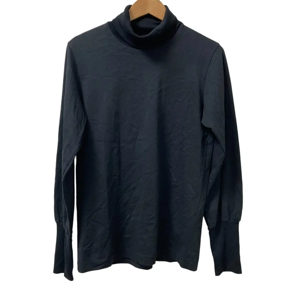 LOEFF ロエフ オーガニックコットン タートルネック 長袖 カットソー Tシャツ ブラックの買取実績【2025年2月買取】
