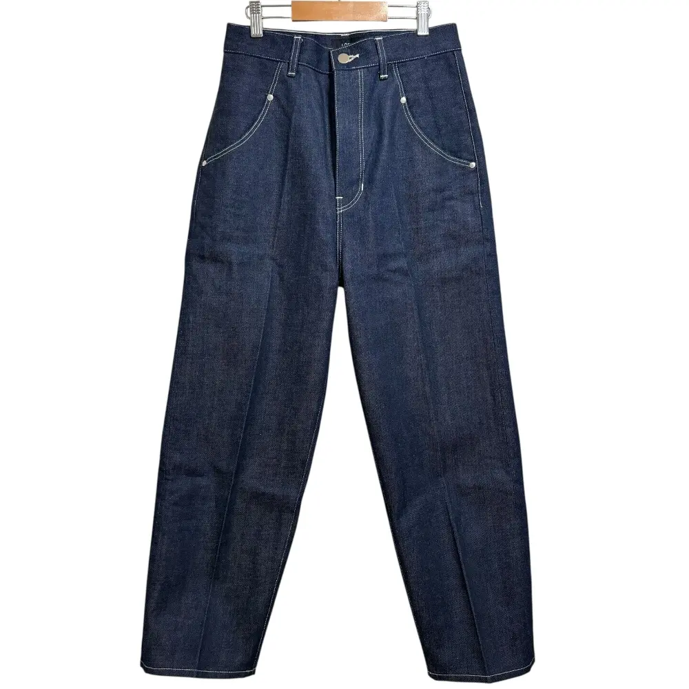 LOEFE ロエフ 13oz ヤード リジッド デニムパンツ ジーンズ サイズ1 インディゴブルー