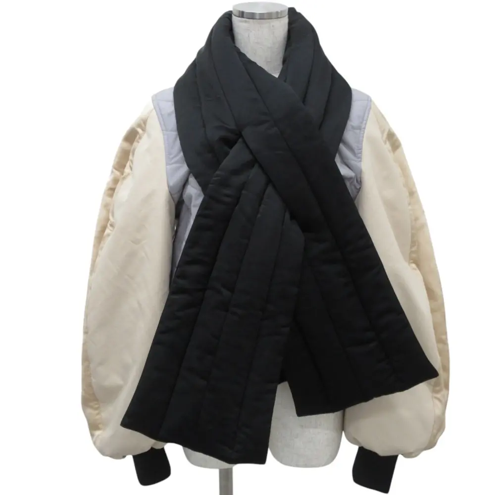 21AW LOEWE ロエベ Circular Sleeve Bomber Jacket サーキュラースリーブ ボンバージャケット S540Y02X33 サイズ32 ミックス