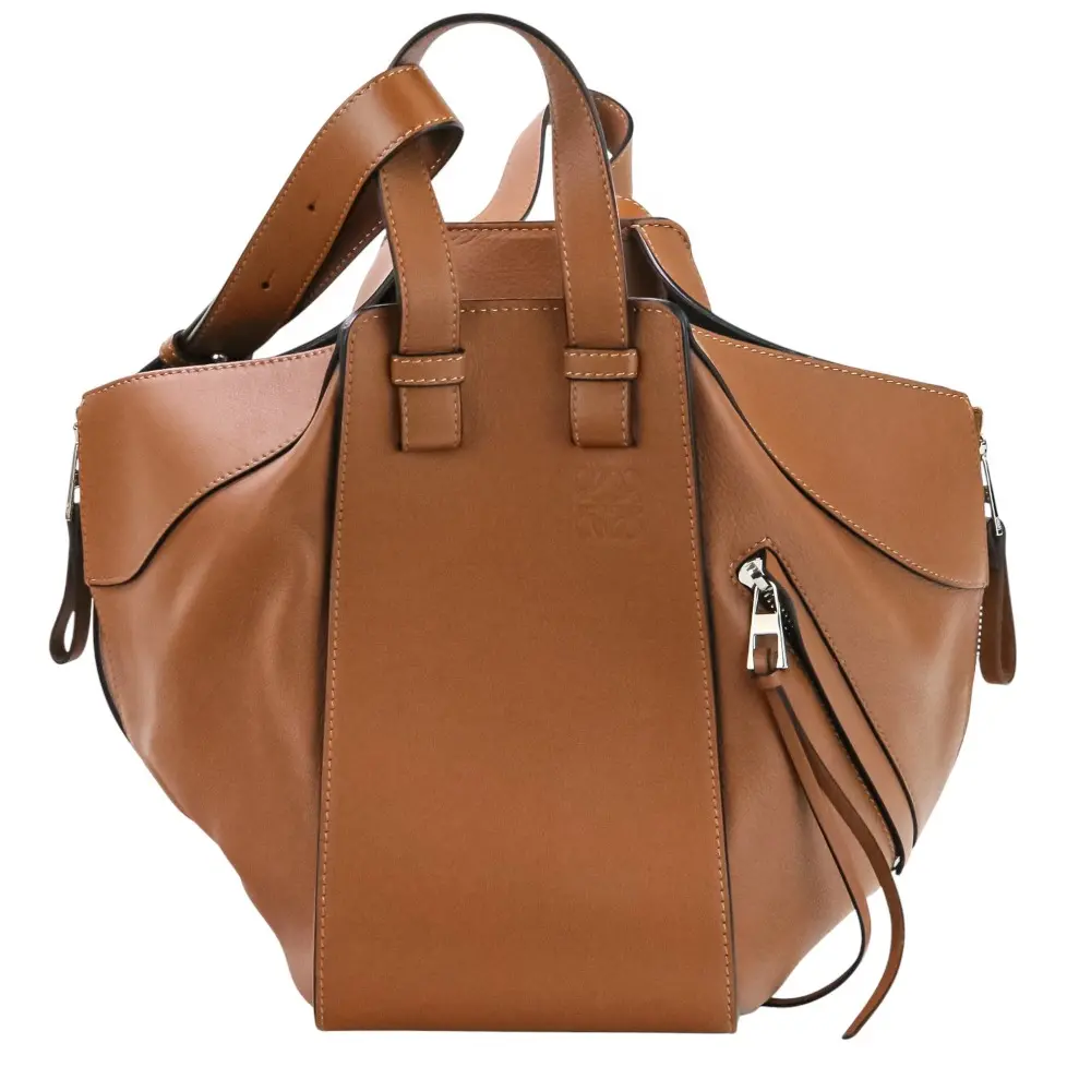 LOEWE ロエベ ハンモック スモール 2way ハンドバッグ ショルダーバッグ ブラウン