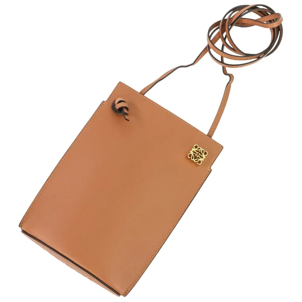 LOEWE ロエベ アナグラムダイス フォンポーチ ショルダーポシェット ブラウン