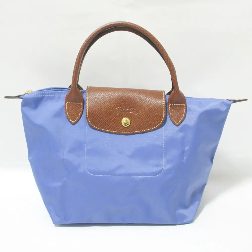 Longchamp ロンシャン ルプリアージュ ハンドバッグ トートバッグ ブルー