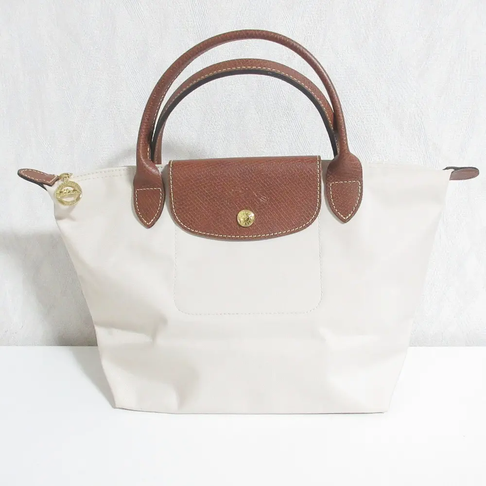 LONGCHAMP ロンシャン ル プリアージュ S トートバッグ ライトベージュ ブラウン
