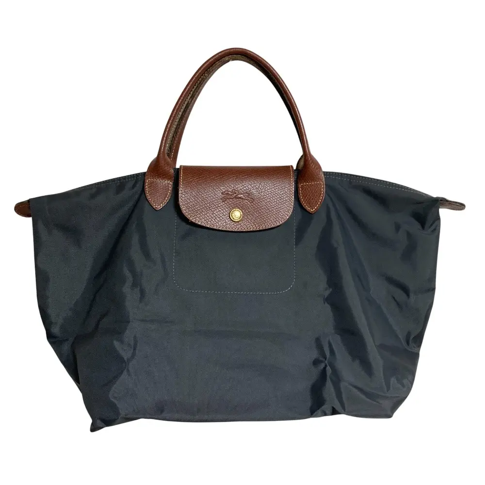 LONGCHAMP ロンシャン ルプリアージュ M 折りたたみ トートバッグ グレーの買取実績【2025年8月買取】