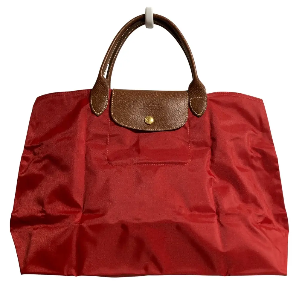 Longchamp ロンシャン ルプリアージュ ハンドバッグ レッド