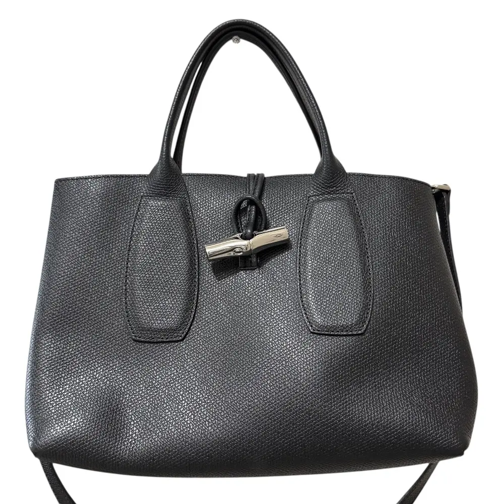 LONGCHAMP ロンシャン ル ロゾ 2WAY トートバッグ ショルダーバッグ ブラックの買取実績【2025年8月買取】