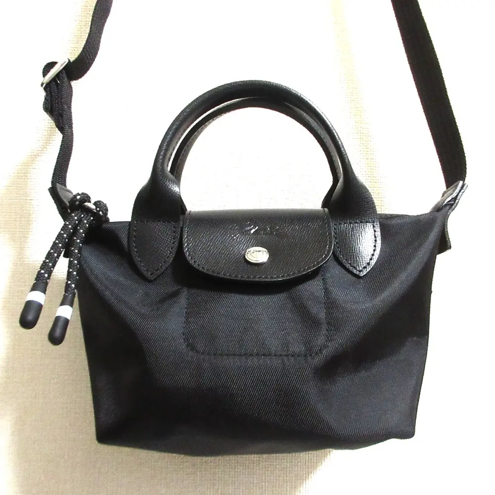 LONGCHAMP ロンシャン ル プリアージュ エナジー XS ショルダーバッグ ブラック