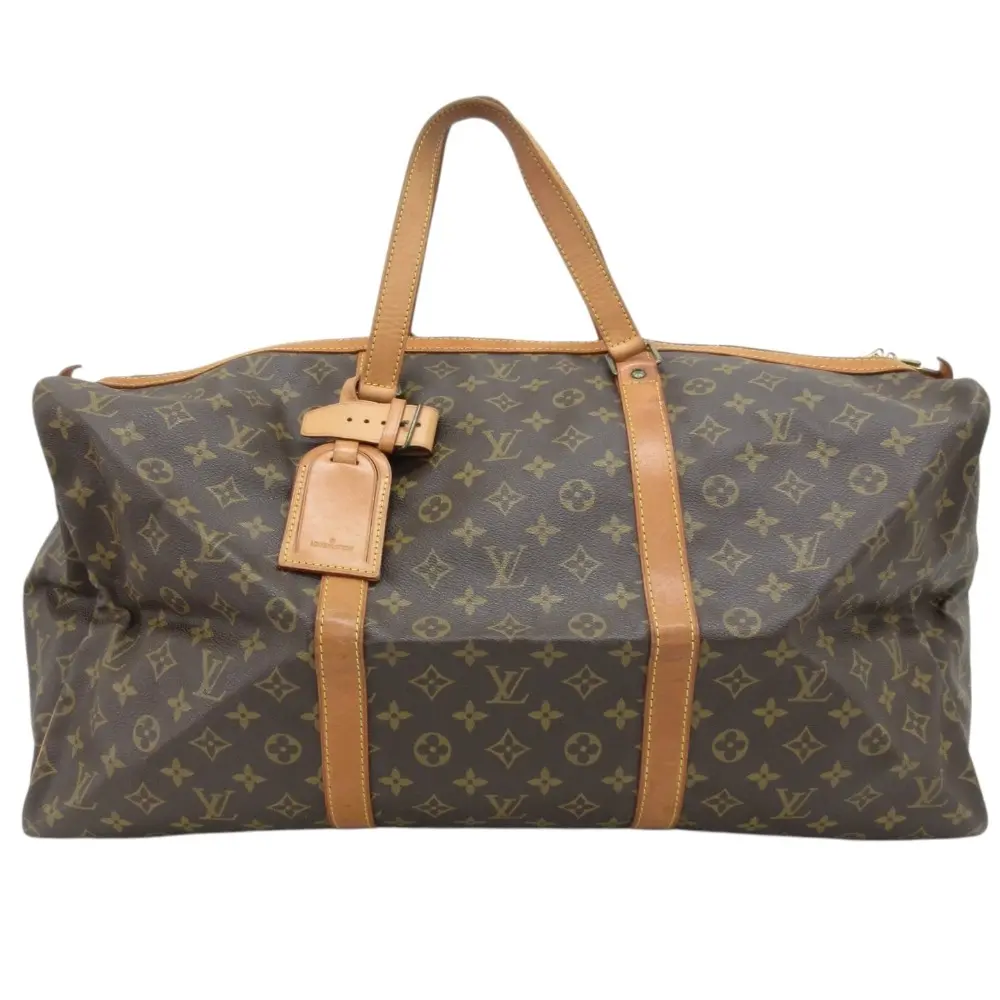 LOUIS VUITTON ルイヴィトン モノグラム サックスプール55 ボストンバッグ M41622 ブラウン