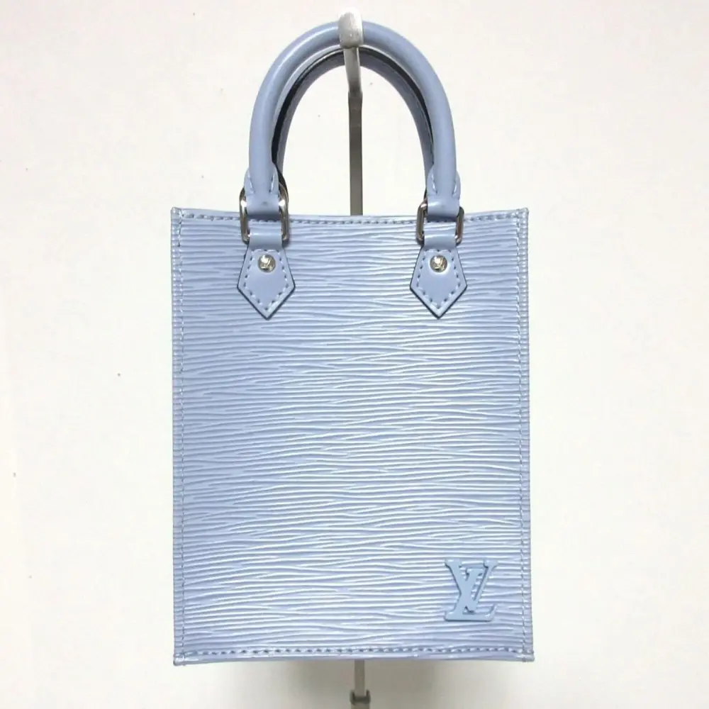 LOUIS VUITTON ルイヴィトン エピ プティット サックプラ 2way ハンドバッグ ショルダーバッグ M81069 ブルー