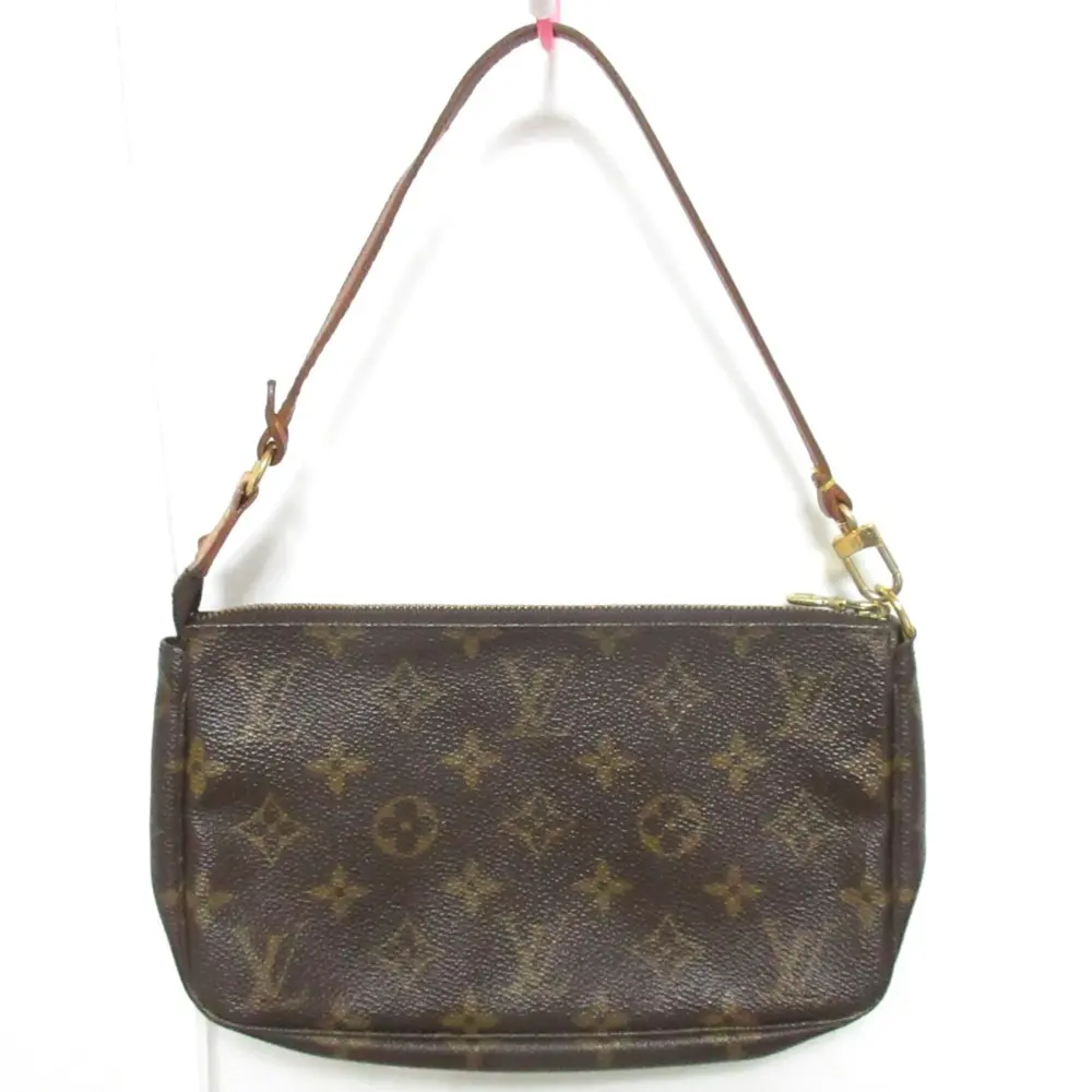 LOUIS VUITTON ルイヴィトン モノグラム ポシェット・アクセソワール アクセサリーポーチ M51980 ブラウン