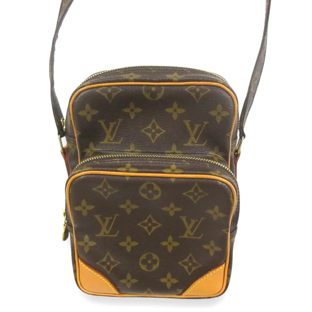 LOUIS VUITTON ルイヴィトン モノグラム アマゾン ショルダーバッグ M45236 ブラウン系