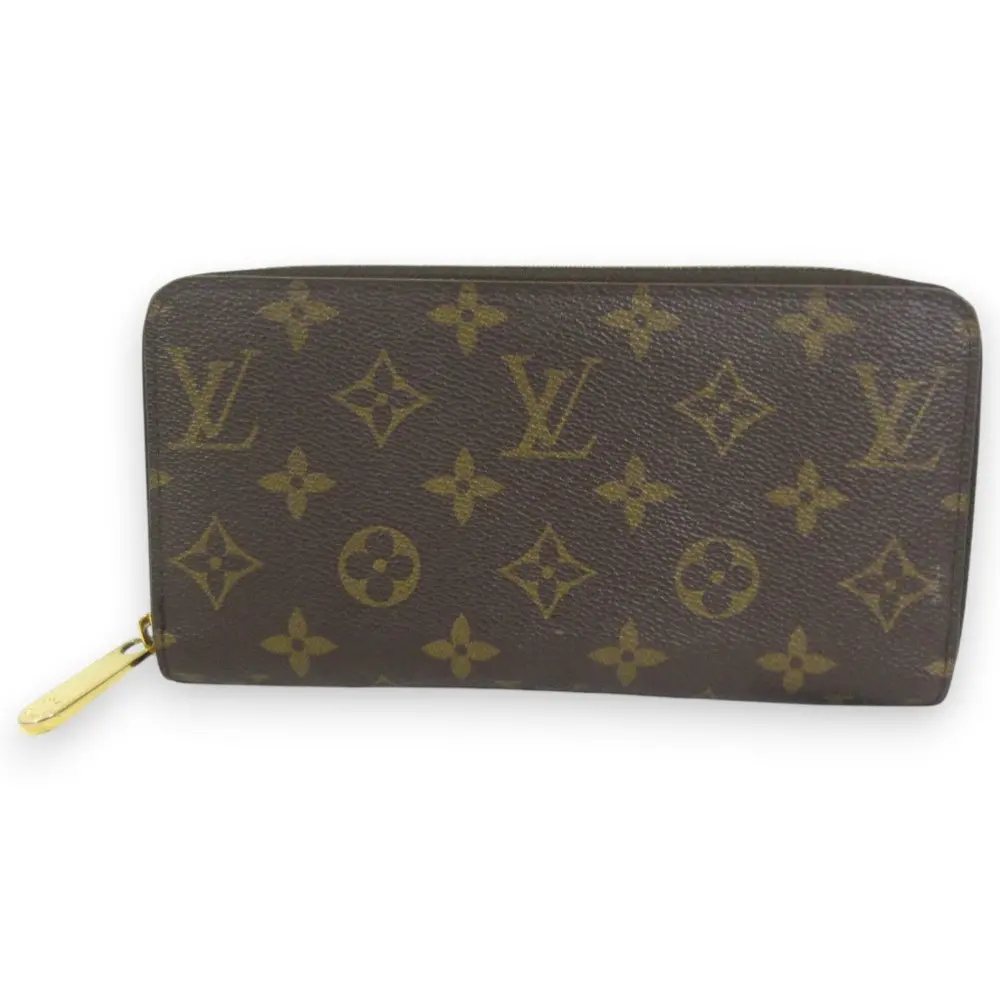 LOUIS VUITTON ルイヴィトン モノグラム ラウンドジッピーウォレット 長財布 M41896 コクリコ ブラウン