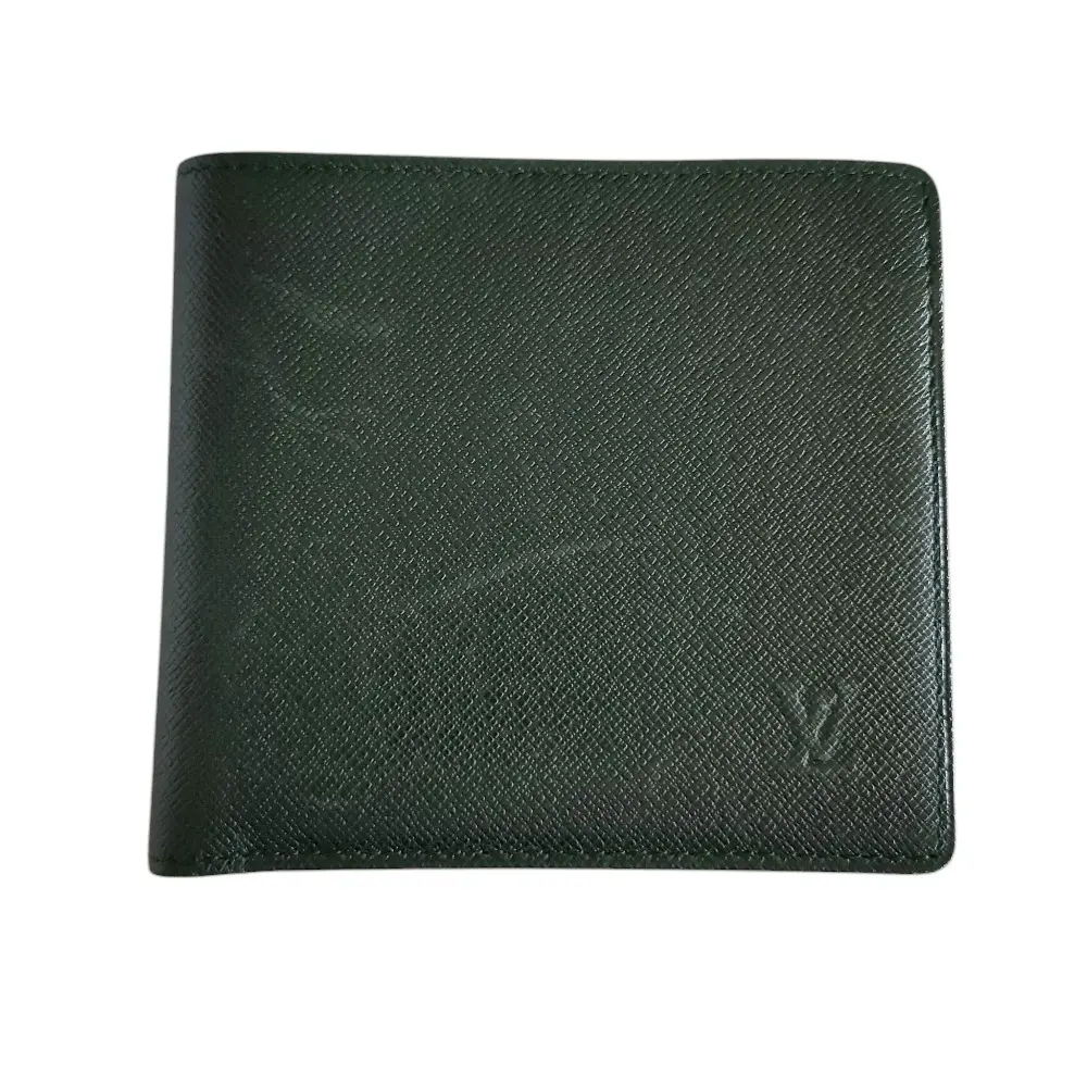 LOUIS VUITTON ルイヴィトン タイガ ポルト ビエ カルト クレディ レザー 二つ折り 財布 ウォレット M30464 グリーン