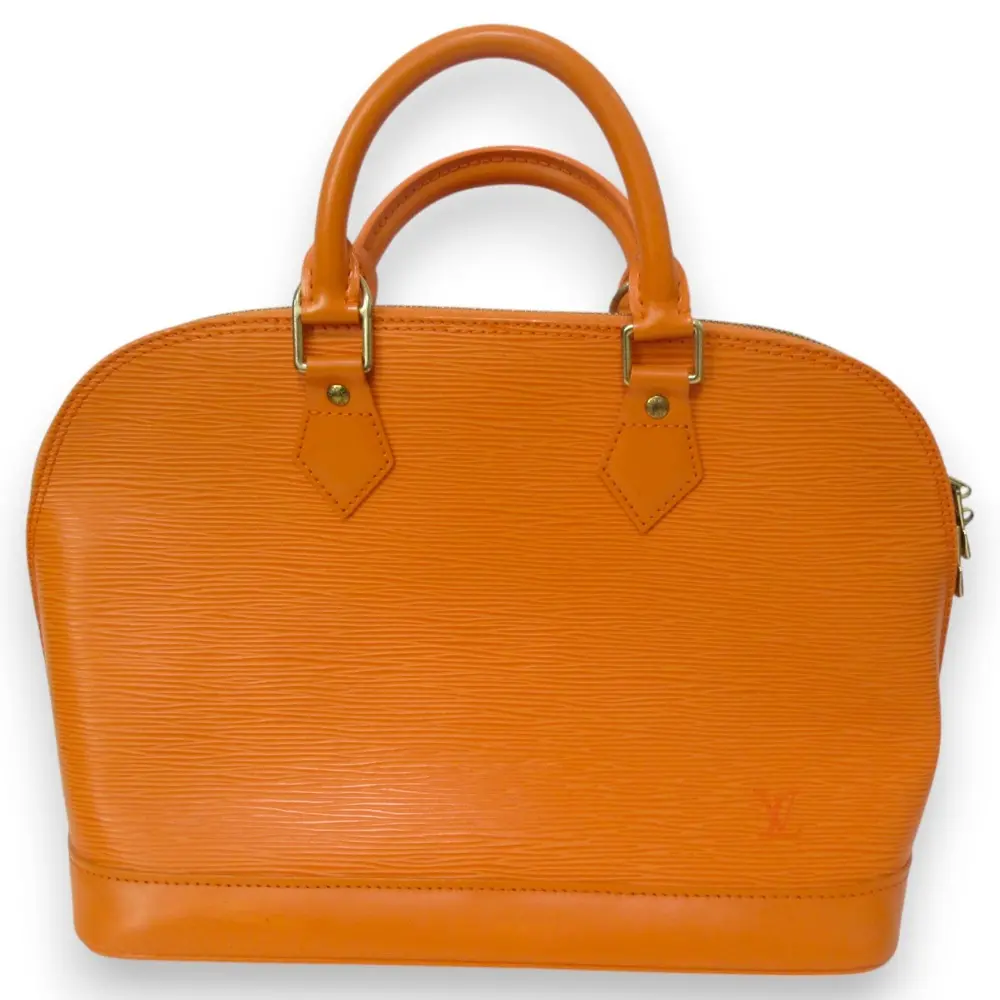 LOUIS VUITTON ルイヴィトン エピレザー アルマ PM ハンドバッグ M5214H マンダリンオレンジ