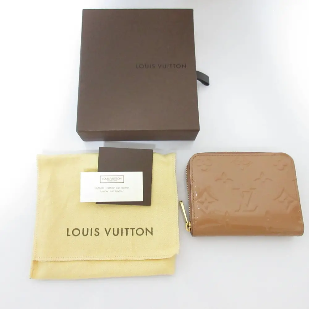 LOUIS VUITTON ルイヴィトン ヴェルニ ジッピーコインパース コンパクトウォレット 二つ折り財布 Ｍ81673 ローズヴェルール