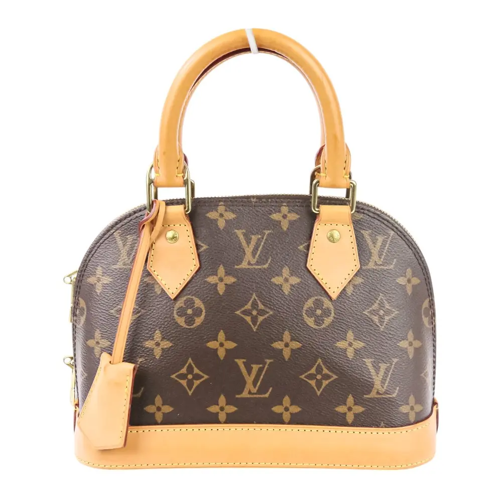 LOUIS VUITTON ルイヴィトン アルマBB モノグラム ハンドバッグ ショルダーバッグ M46990 ブラウン