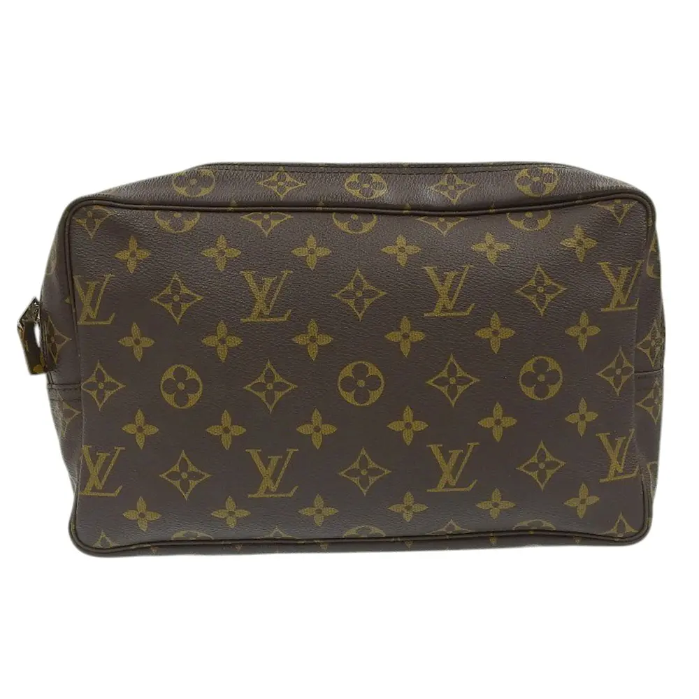 LOUIS VUITTON ルイヴィトン モノグラム トゥルーストワレット23 セカンドバッグ M47524 ブラウン