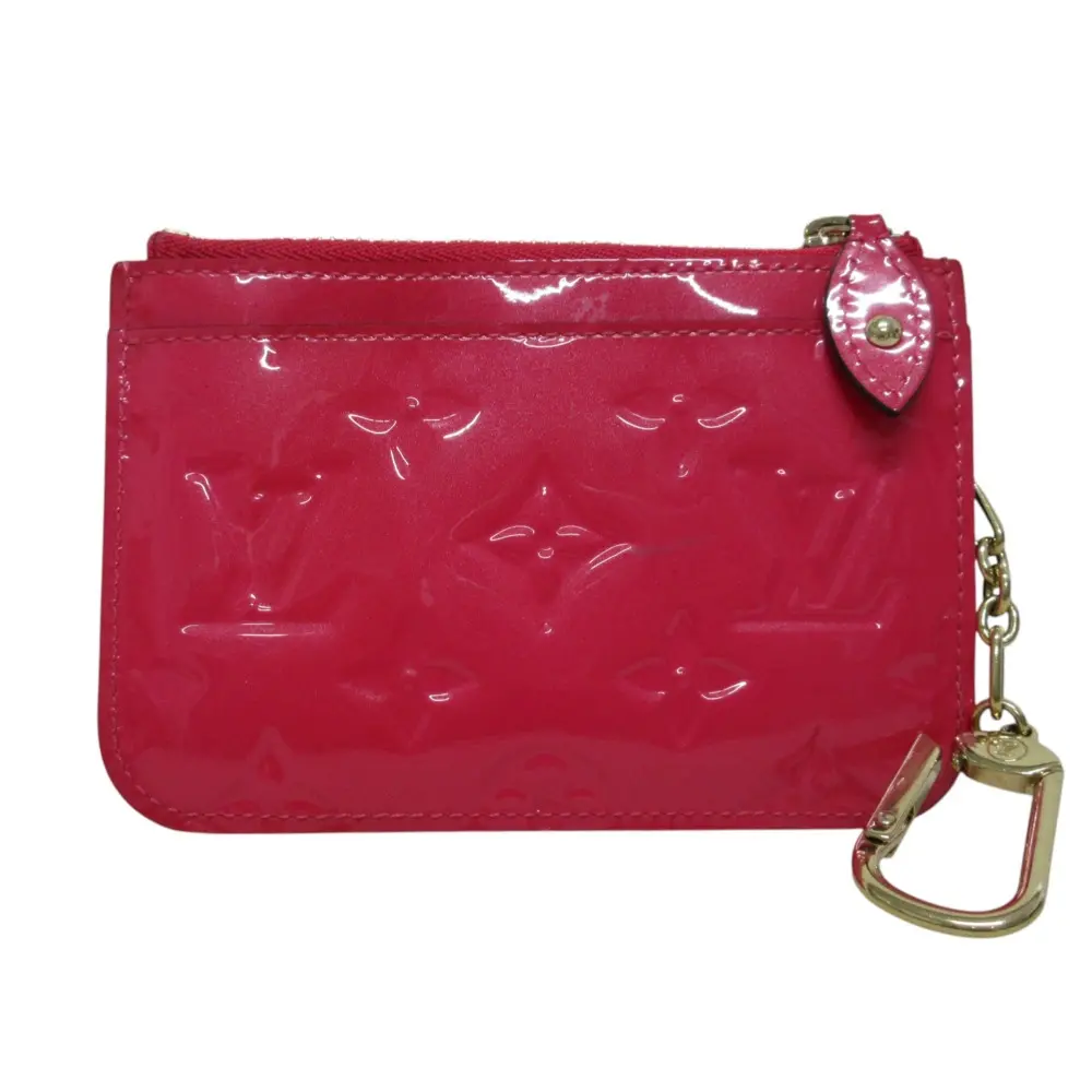 LOUIS VUITTON ルイヴィトン ヴェルニ ポシェットクレ コインケース M90312 ピンク