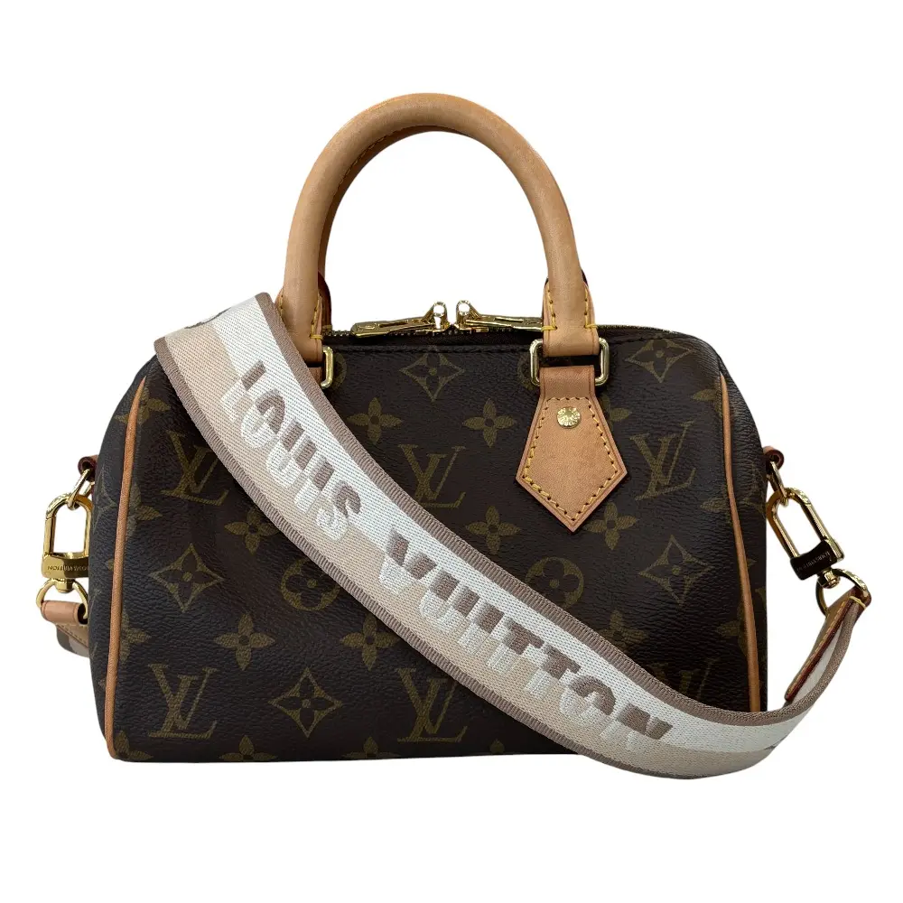 Louis Vuitton ルイヴィトン モノグラム スピーディ バンドリエール20 2WAY ハンドバッグ ショルダーバッグ M46222 ブラウン