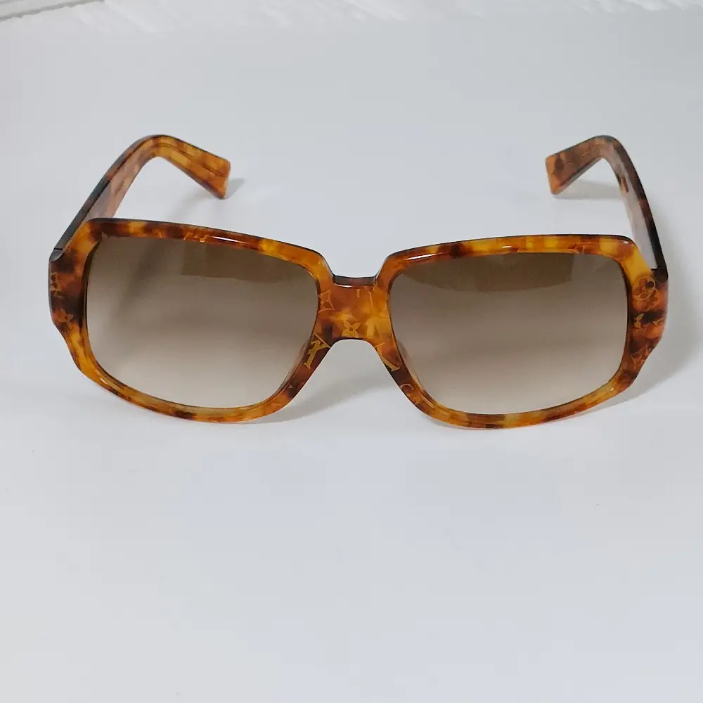 LOUIS VUITTON ルイヴィトン モノグラム べっ甲柄 サングラス 眼鏡 アイウェア Z0206E 61□16 キャメル