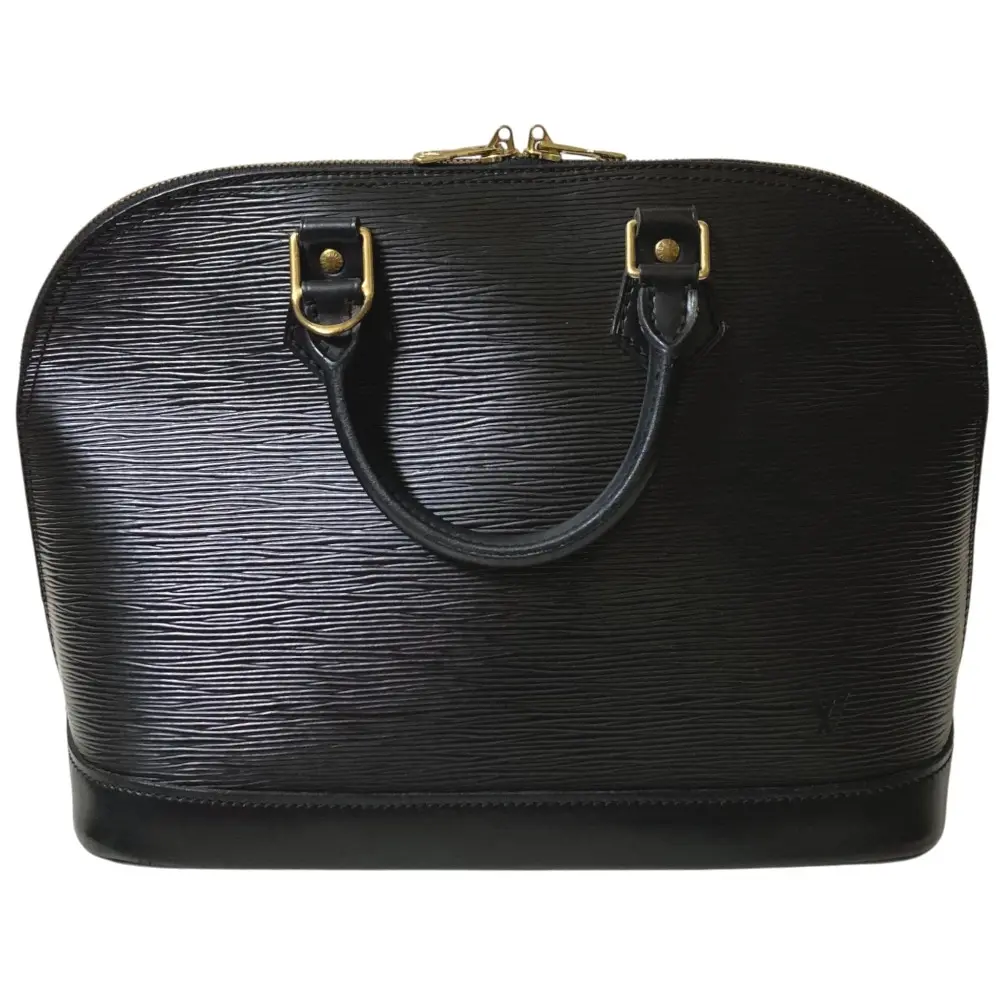 LOUIS VUITTON ルイヴィトン アルマMM エピレザー ハンドバッグ M40872 ブラック