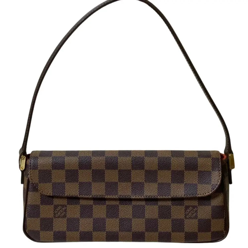 LOUIS VUITTON ルイヴィトン レコレータ ダミエ ハンドバッグ N51299 エベヌ ブラウン