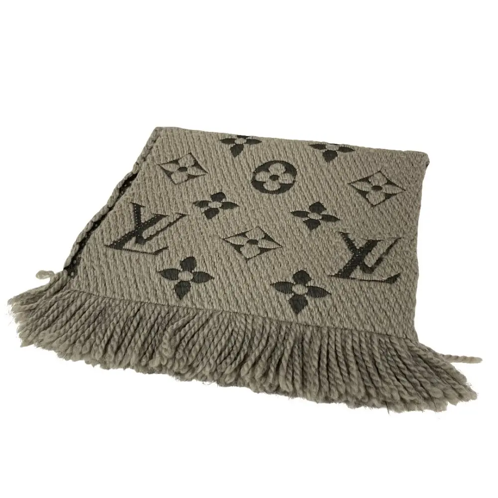 LOUIS VUITTON ルイヴィトン エシャルプ ロゴマニア モノグラム マフラー 413287 グレージュの買取実績【2025年12月買取】