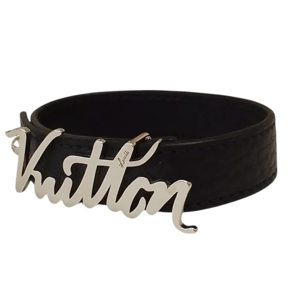 LOUIS VUITTON ルイヴィトン LVオートグラフ ブラスレ ブレスレット M6527E ブラック