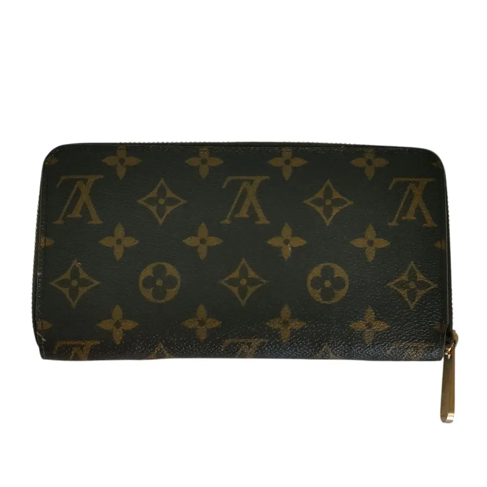 LOUIS VUITTON ルイヴィトン レザー モノグラム ジッピーウォレット 長財布 M60017 ブラウンの買取実績【2026年3月買取】