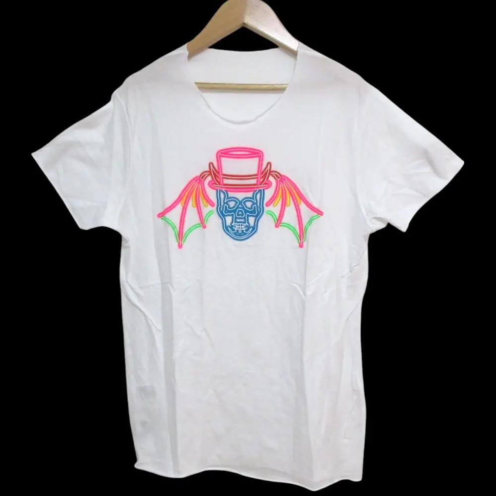 lucien pellat-finet ルシアンペラフィネ プリント 半袖 Tシャツ カットソー Mサイズ ホワイト マルチカラー