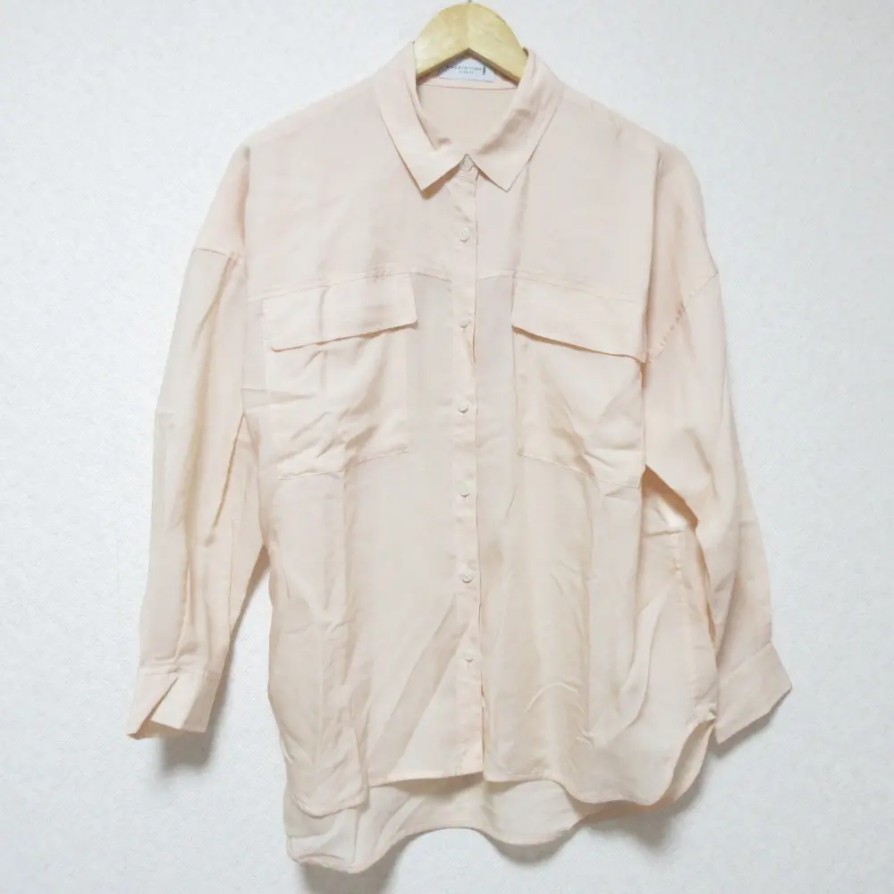 23SS MACKINTOSH マッキントッシュ シアーキュプラシフォンブラウス 長袖 シャツ G5M-12-142 38 ピンクの買取実績【2025年1月買取】