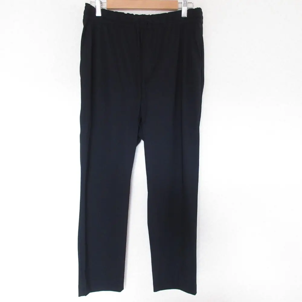 23SS MACKINTOSH マッキントッシュ トリコットストレッチパンツ イージー スラックス G7R75144 大きいサイズ 44 ブラック