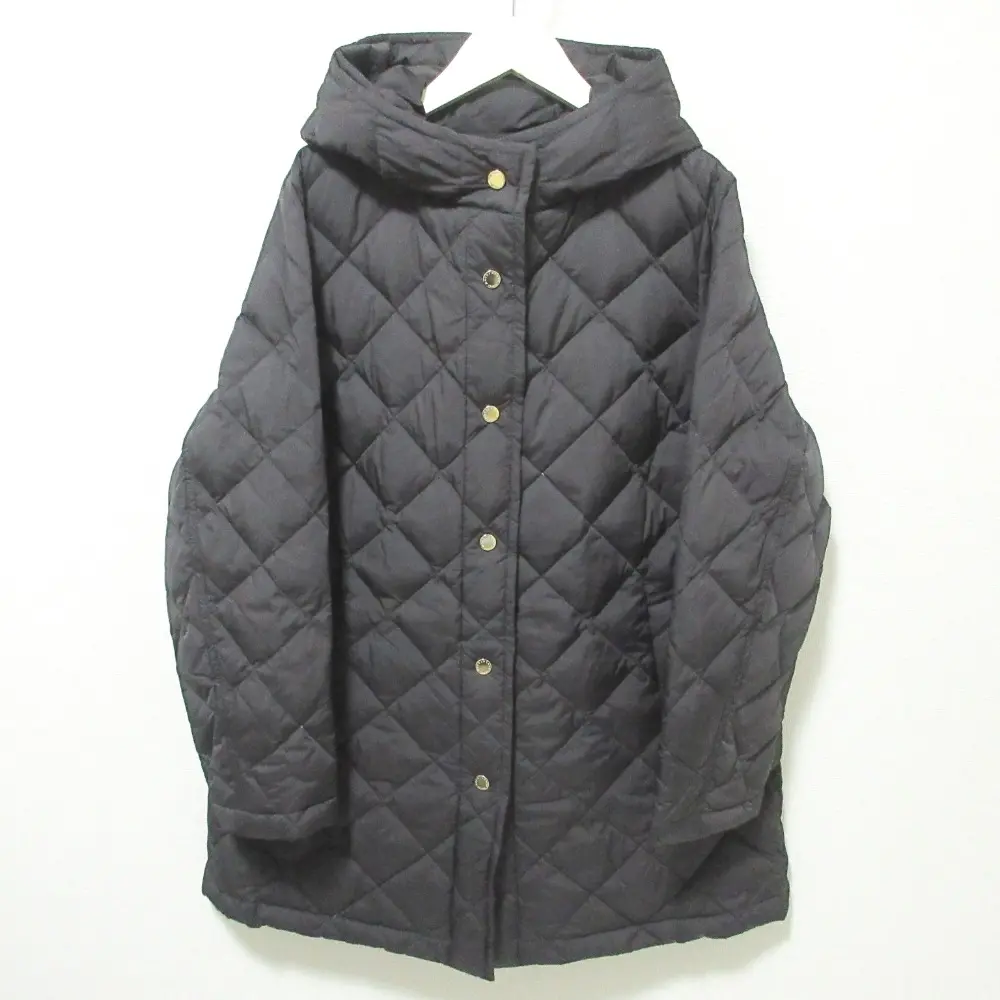 MACKINTOSH マッキントッシュロンドン クリストンタイプ ライトタフタダウンコート 大きいサイズ 44 ブラック