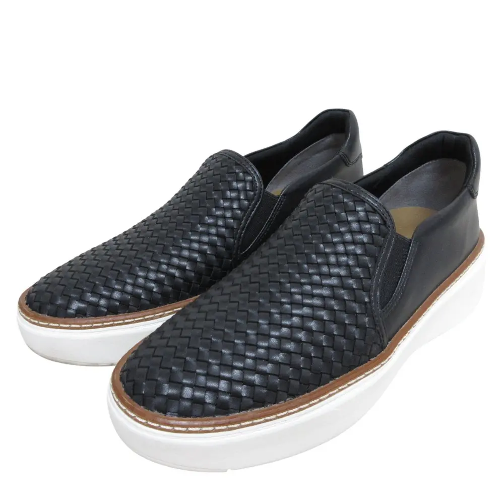 MACKINTOSH LONDON マッキントッシュ ロンドン 厚底メッシュスリッポンスニーカー 23cm ブラック