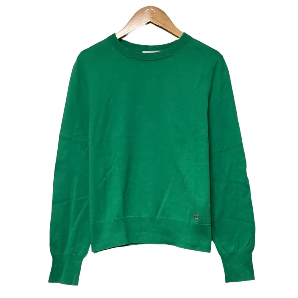 MACKINTOSH LONDON マッキントッシュ クルーネック ニット カットソー サイズ38 グリーン