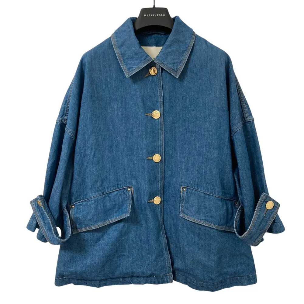 26SS MACKINTOSH マッキントッシュ HUMBIE DNM JACKET MB デニムジャケット L261ND1003BGALW サイズ4 ブルー